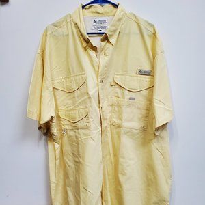 Columbia PFG Short Sleeve Shirt Size XL